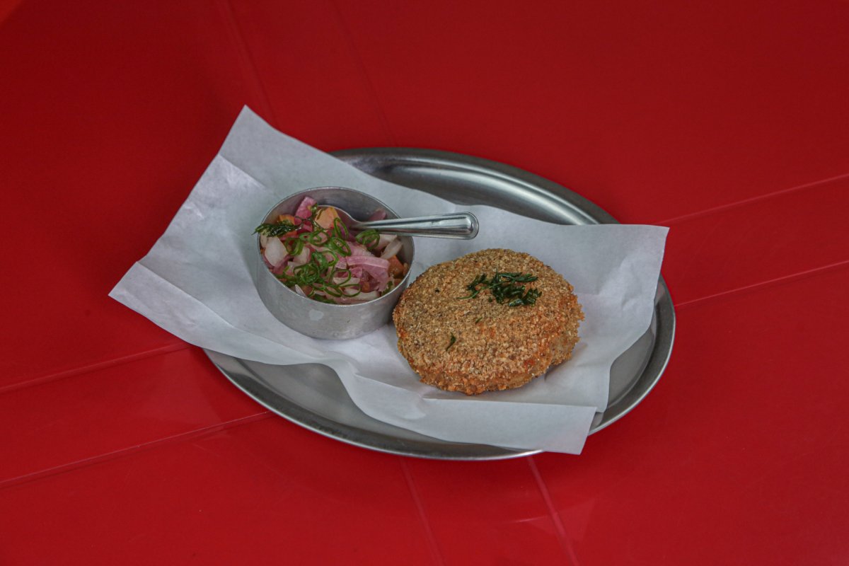 Disquinho de Carne com Queijo Manteiga