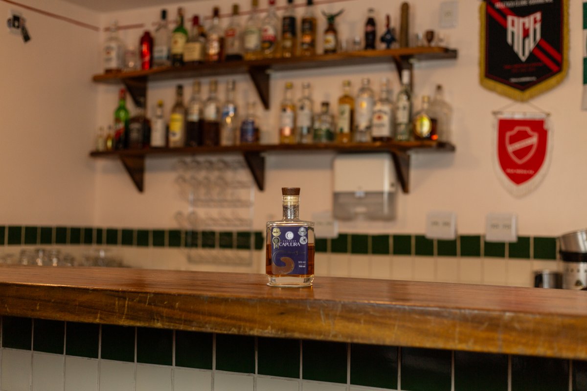 Cachaça Capueira 3 Madeiras